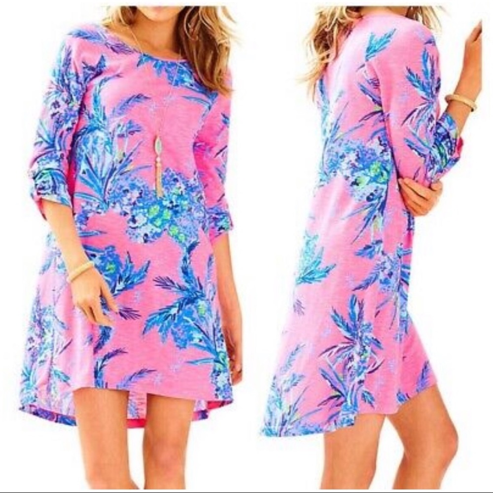 Lily Pulitzer Surfcrest Dress / Tiki Pink